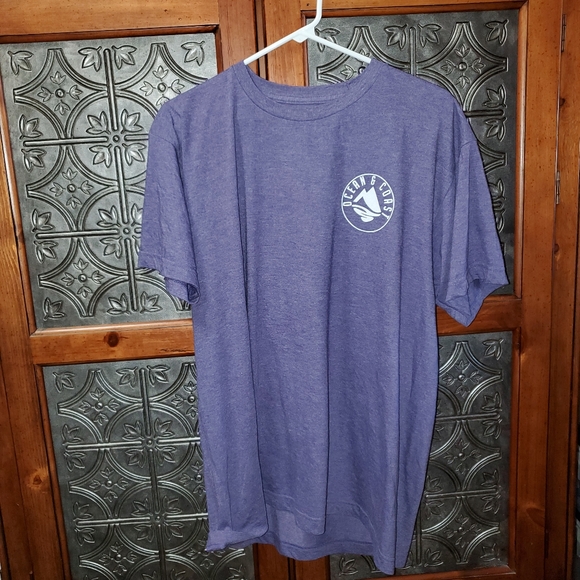 Ocean & Coast S/S sleeve graphic tee purple Large - Picture 1 of 3